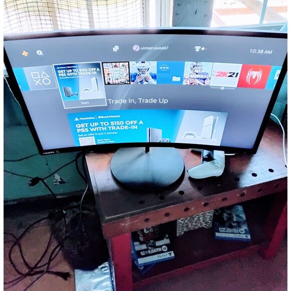 Sony PS4 Slim 1TB Console Bundle W/ Black & Red DualShock 4 Controllers & Power - Picture 2 of 11